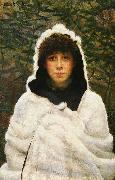 Atkinson Grimshaw Snowbound oil painting artist